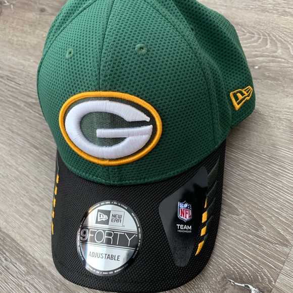 Green Bay Packers 9FORTY Adjustable NFL Team Hat - Picture 3 of 3